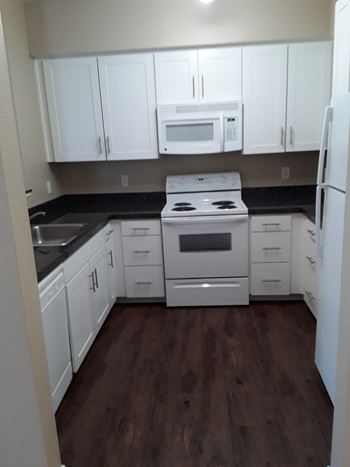 Luxury vinyl wood flooring
